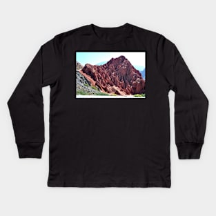 Argentine - Quebrada de Humahuaca Kids Long Sleeve T-Shirt